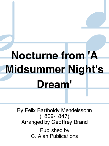 Nocturne from 'A Midsummer Night's Dream'
