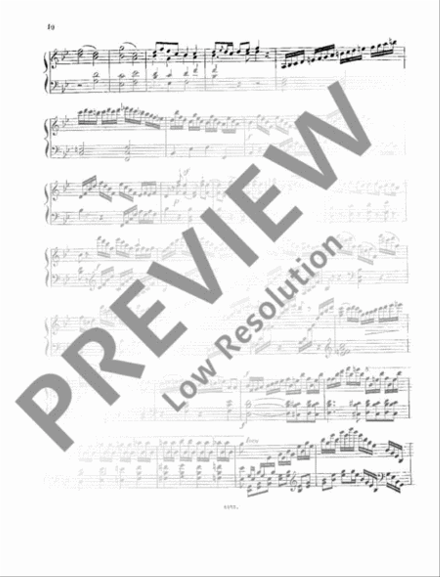 Concerto No. 7 B major Flute scores gallery preview page 13