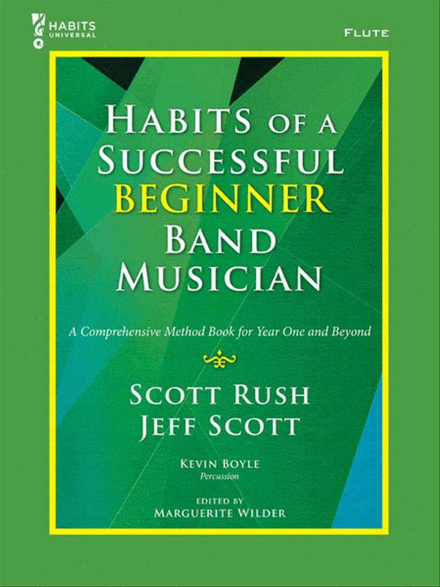 Habits of a Successful Beginner Band Musician - Flute Flute scores gallery preview page 1