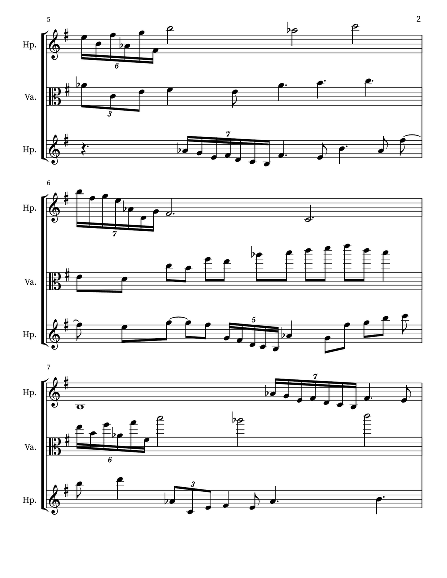Children's Musing 34 Children's Musing 34 Small Ensemble scores gallery preview page 2