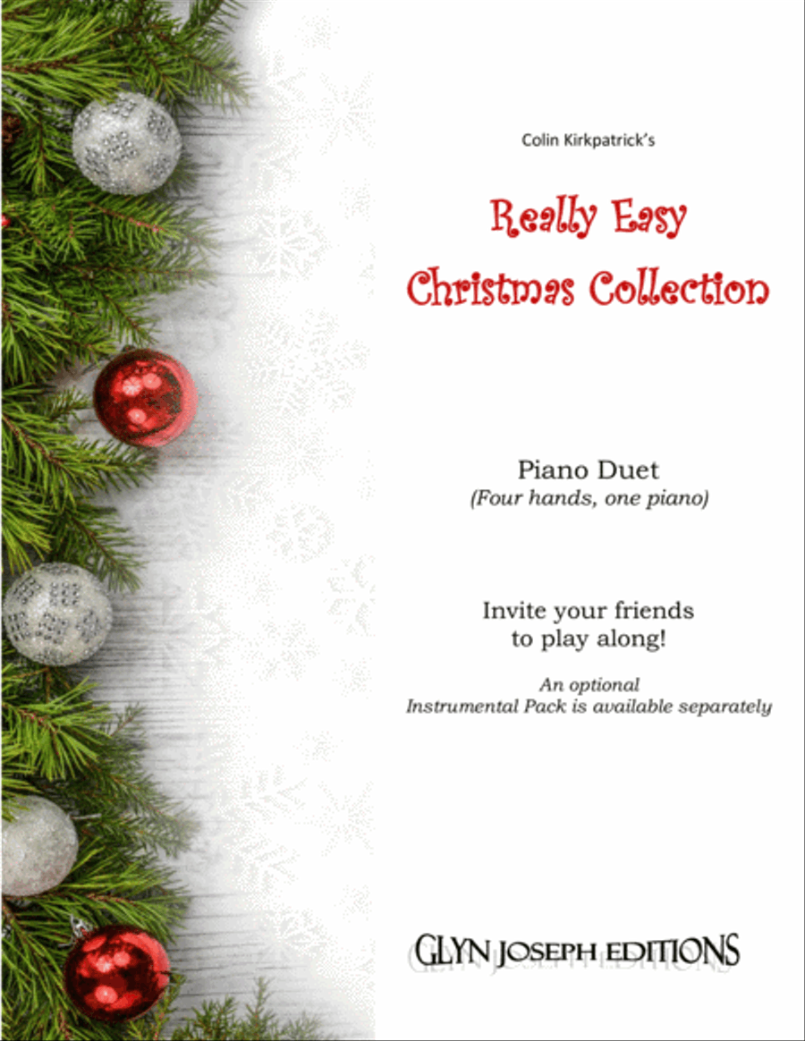 Really Easy Christmas Collection (20 carols and hymns for piano duet) Easy Piano scores gallery preview page 1