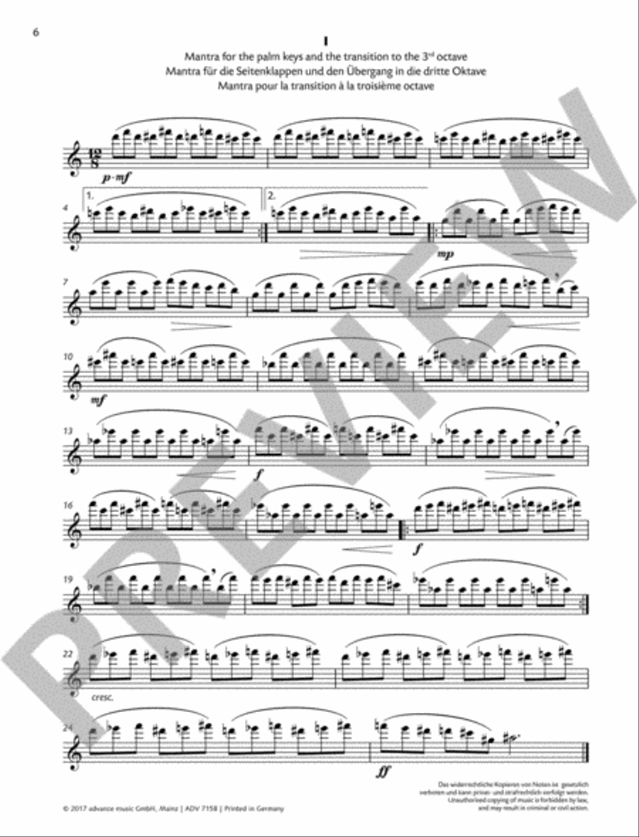Saxophone Mantras Saxophone scores gallery preview page 2
