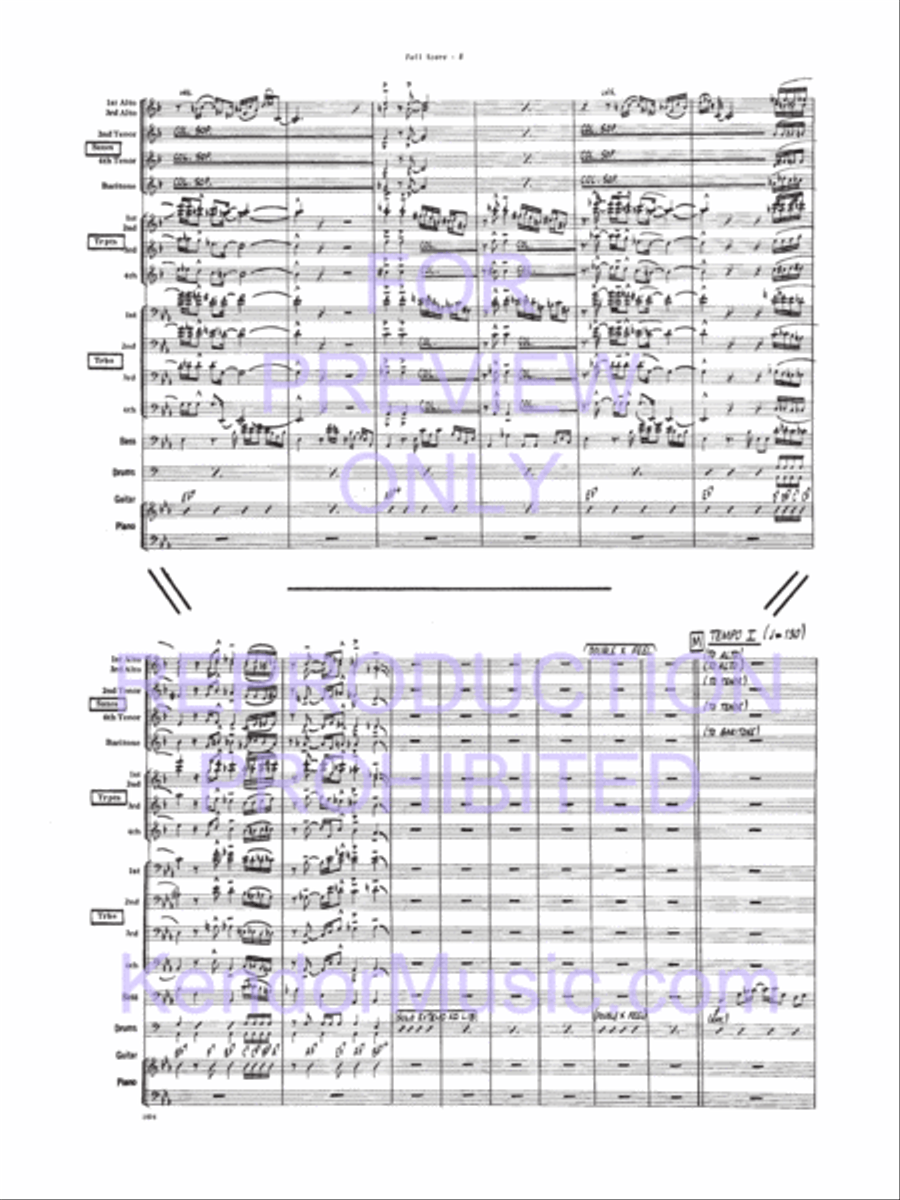 Central Park North Jazz Ensemble scores gallery preview page 9