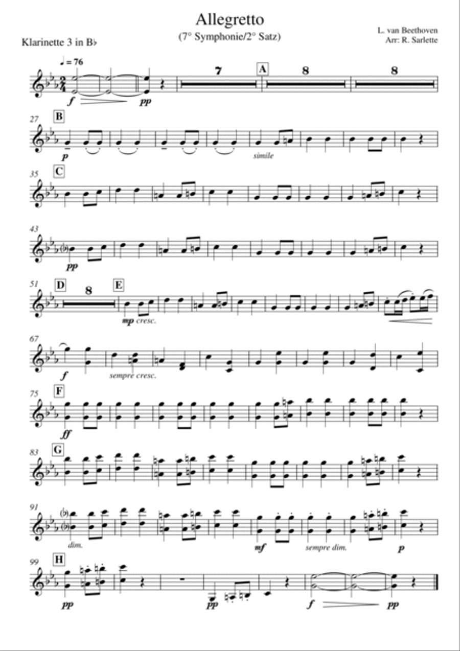 Allegretto Woodwind Ensemble scores gallery preview page 6