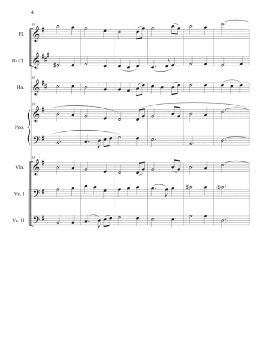 Amazing Grace Amazing Grace Small Ensemble scores gallery preview page 5