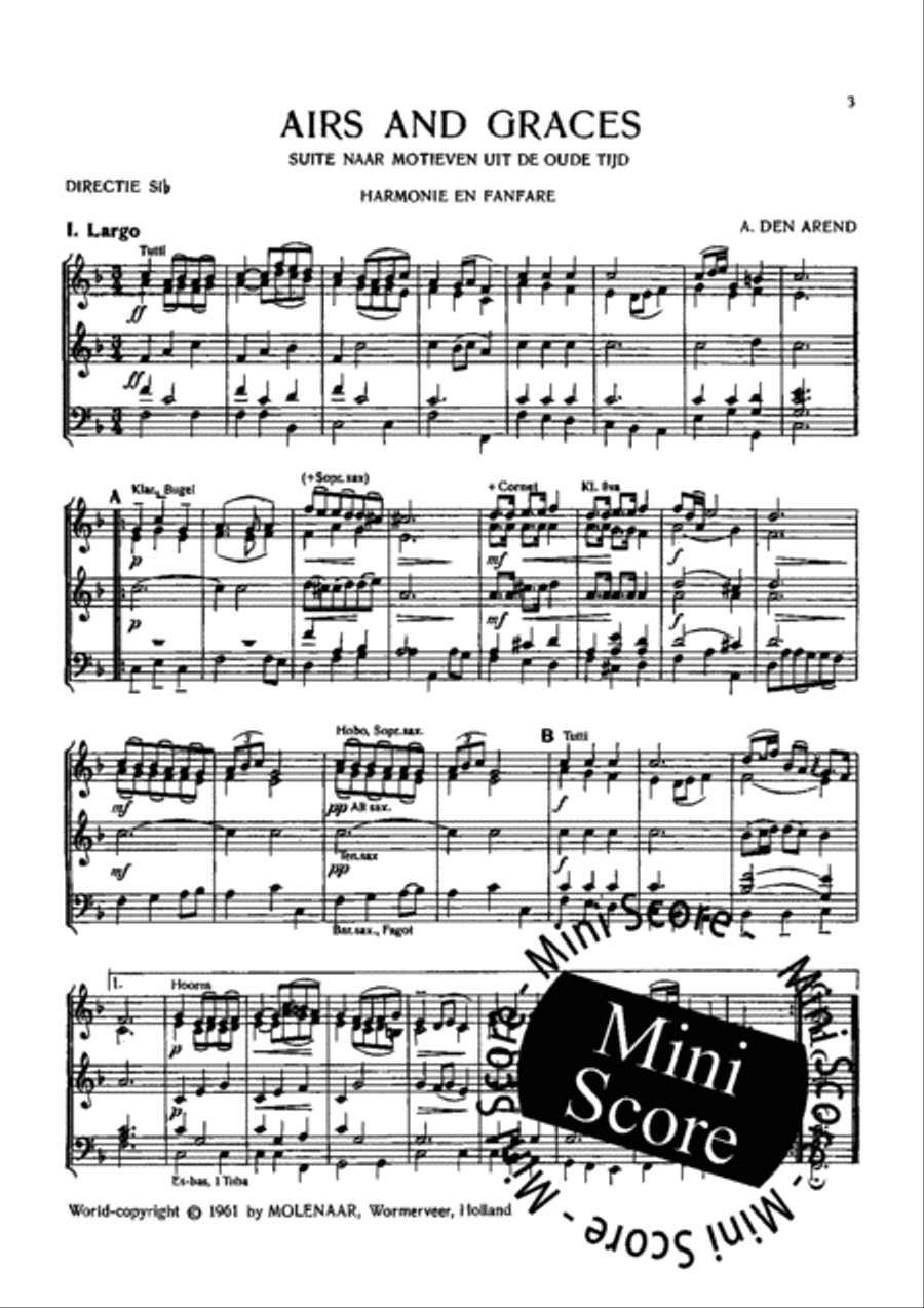 Airs and Graces Fanfare Band scores gallery preview page 5