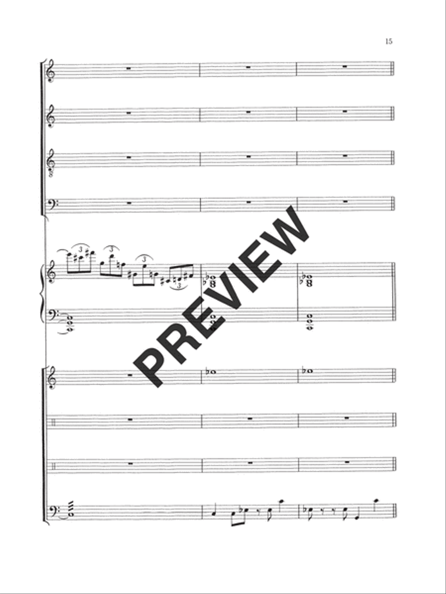 Beat! Beat! Drums! (Full Score) Choir scores gallery preview page 16