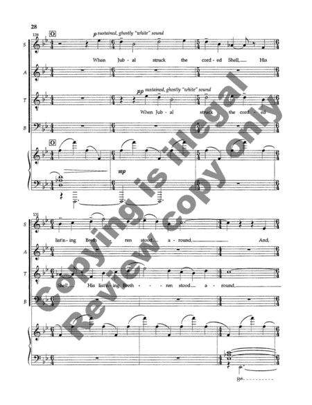 In Praise of Music (Choral Score) image number null