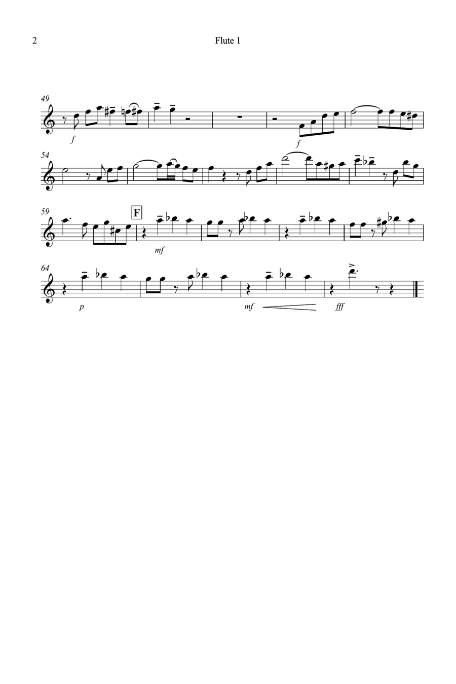 Tasty Tango for Flute Quartet Tasty Tango for Flute Quartet Flute Quartet scores gallery preview page 6