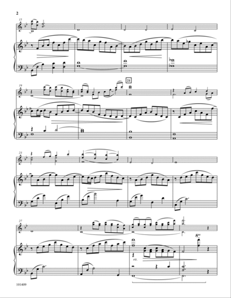 Fairest Lord Jesus Fairest Lord Jesus Small Ensemble scores gallery preview page 2