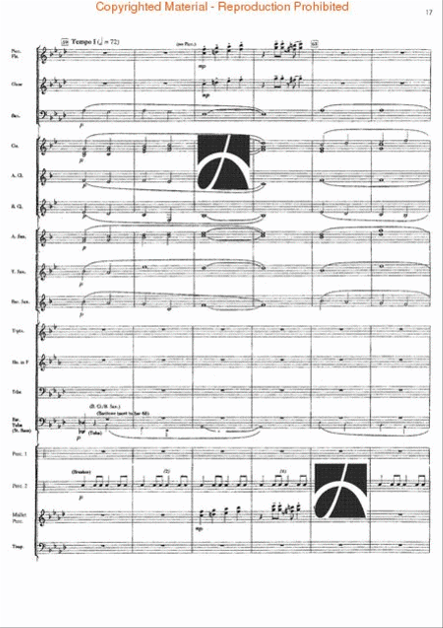 Jericho Jericho Concert Band scores gallery preview page 14