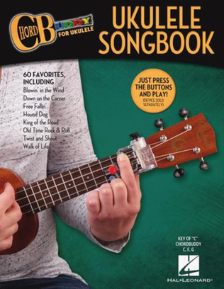 Book cover for ChordBuddy Ukulele Songbook