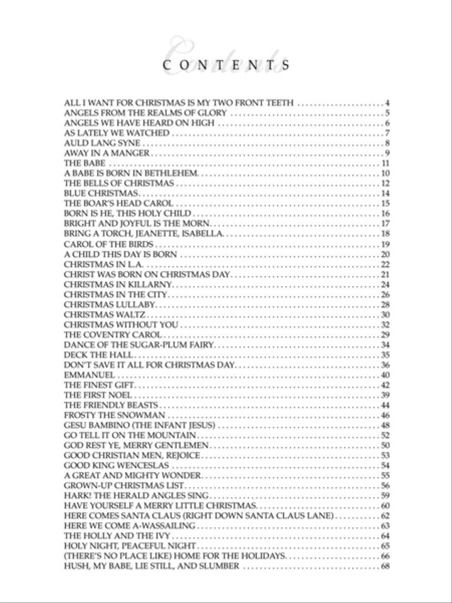 The Ultimate Christmas Guitar Book Guitar scores gallery preview page 2