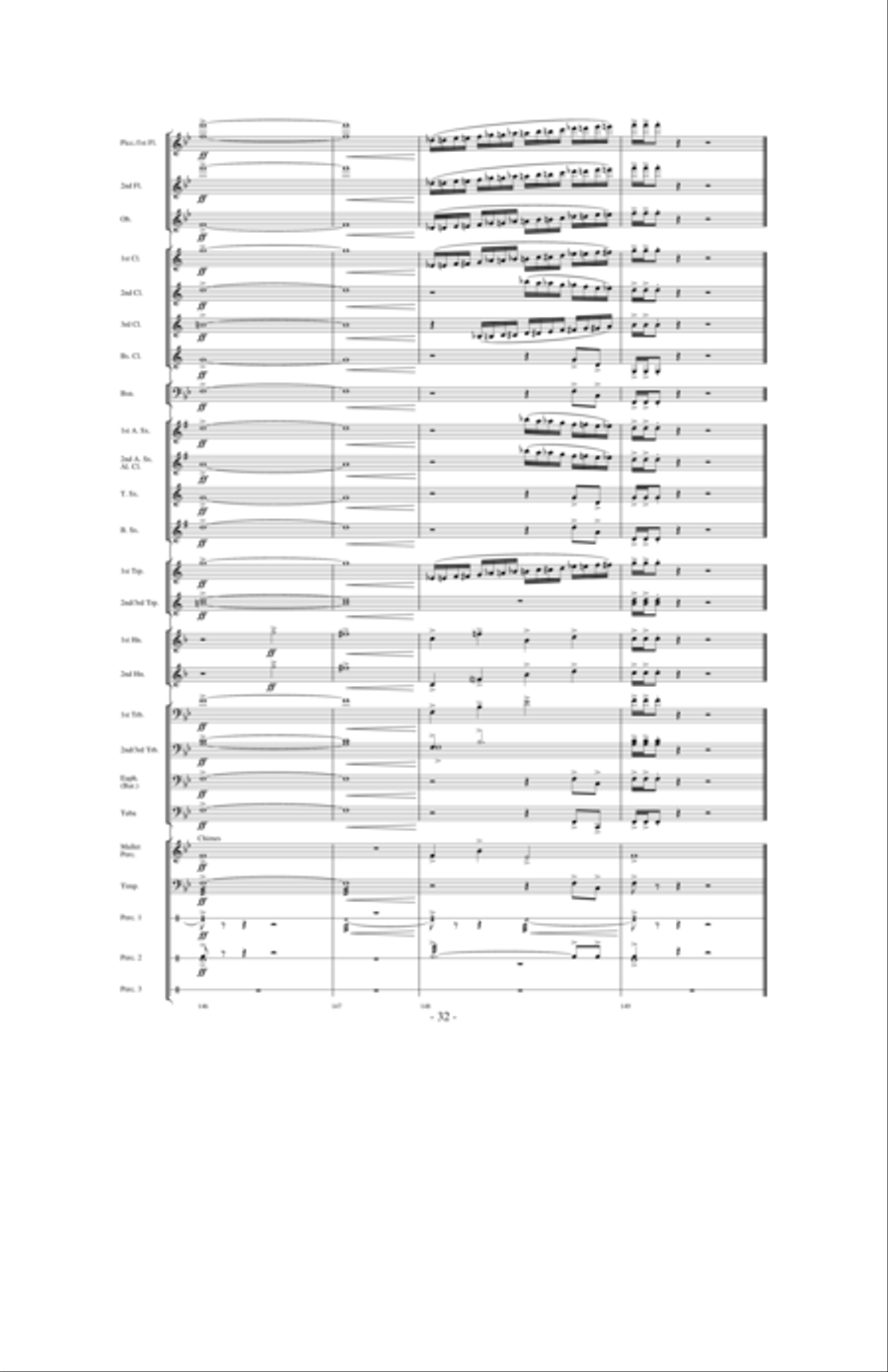 Of Honor and Valor Eternal Concert Band scores gallery preview page 31