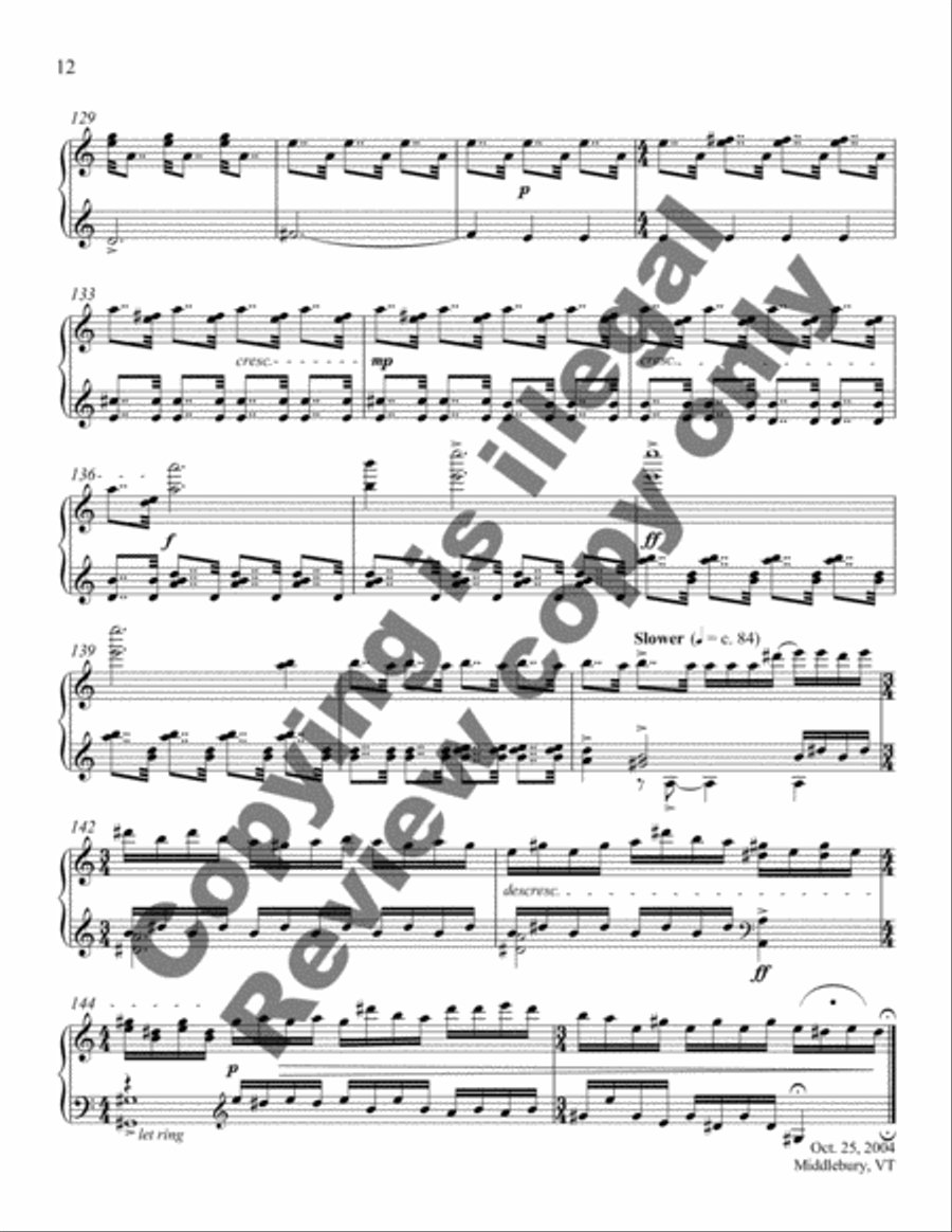 Orfeo in Asia Piano Solo scores gallery preview page 14