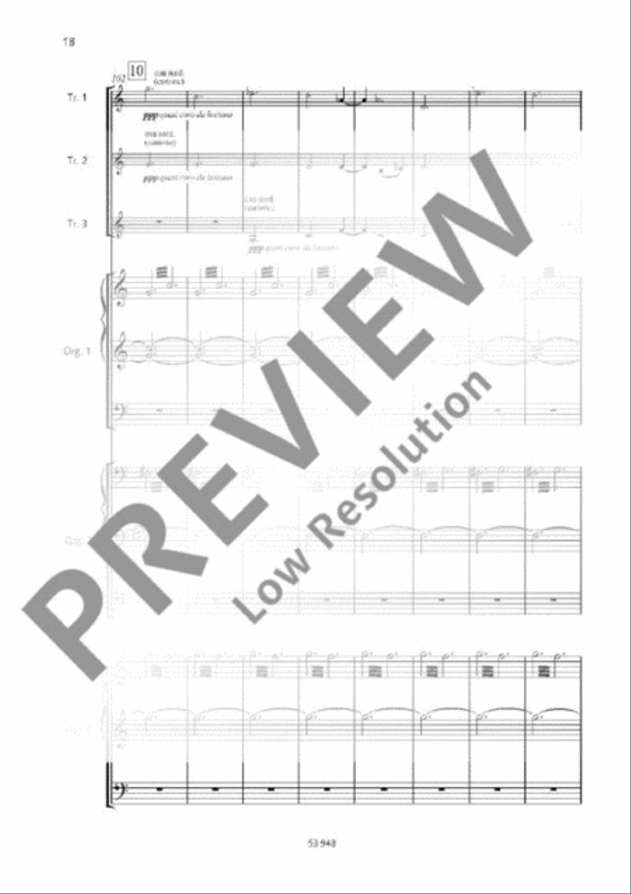 Dies irae Trumpet Trio scores gallery preview page 13