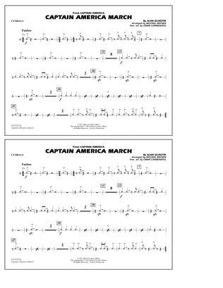 Captain America March - Cymbals