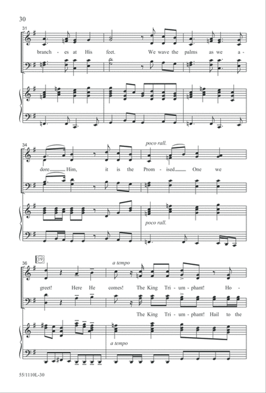 The Living Last Supper 4-Part scores gallery preview page 31