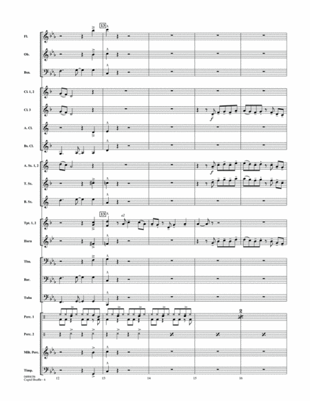 Cupid Shuffle - Conductor Score (Full Score)