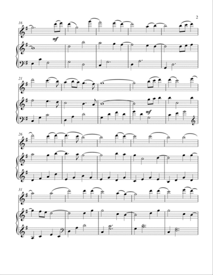 From A Distance Flute scores gallery preview page 3
