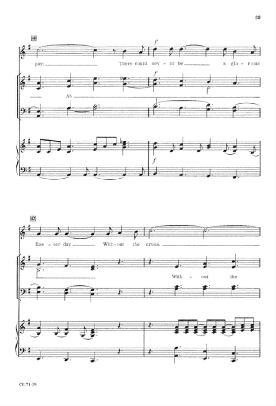 Redeeming Love 4-Part scores gallery preview page 41