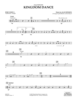Kingdom Dance (from Tangled) - Percussion 2