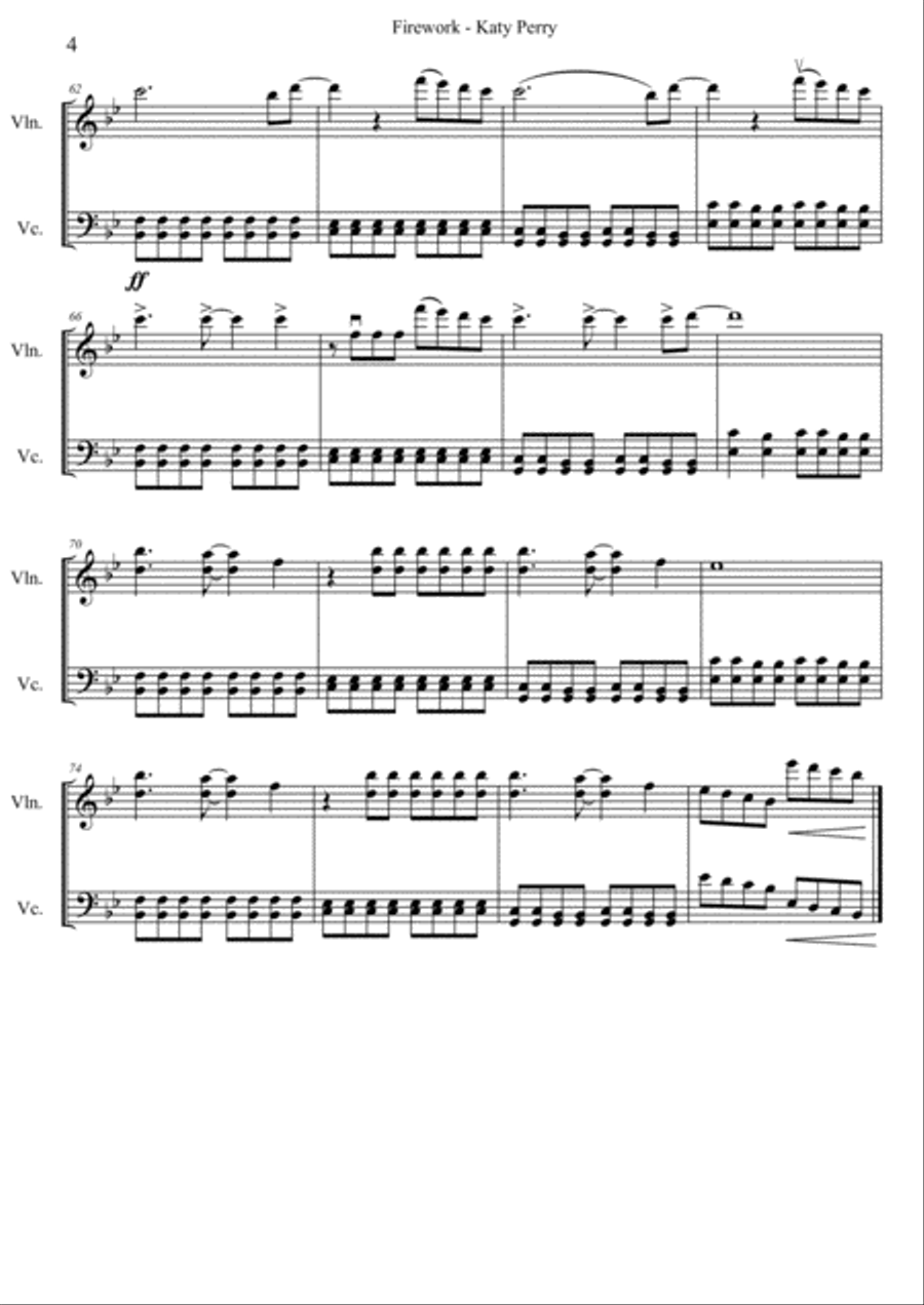 Firework Set of Parts scores gallery preview page 4