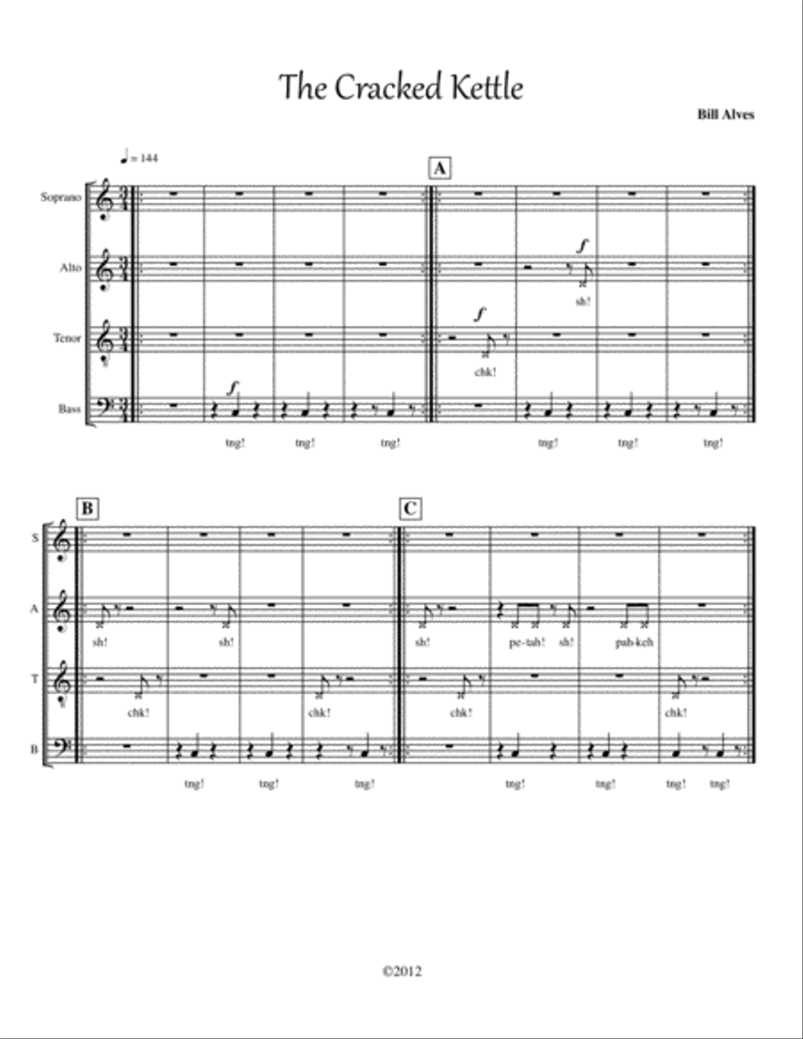 The Cracked Kettle Divisi scores gallery preview page 3