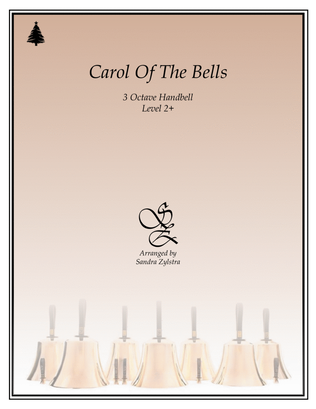 Book cover for Carol Of The Bells (3 octave handbells)