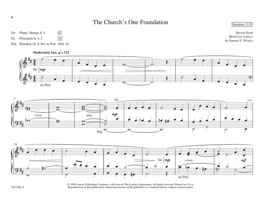 The Rock (Digital Download) Hymn Anthems scores gallery preview page 4