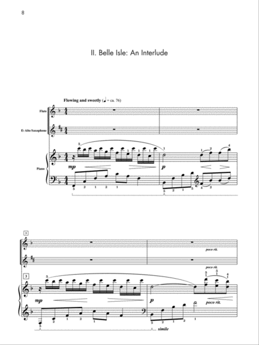 Suite Detroit -- Sounds of an American City Small Ensemble scores gallery preview page 4