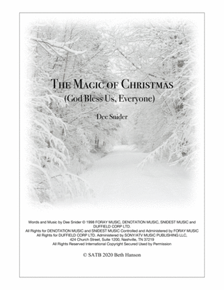 Book cover for The Magic Of Christmas Day