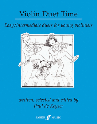 Book cover for Violin Duet Time