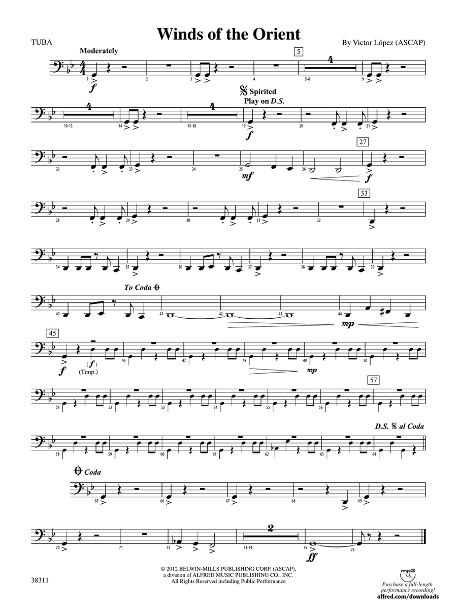 Winds of the Orient: Tuba