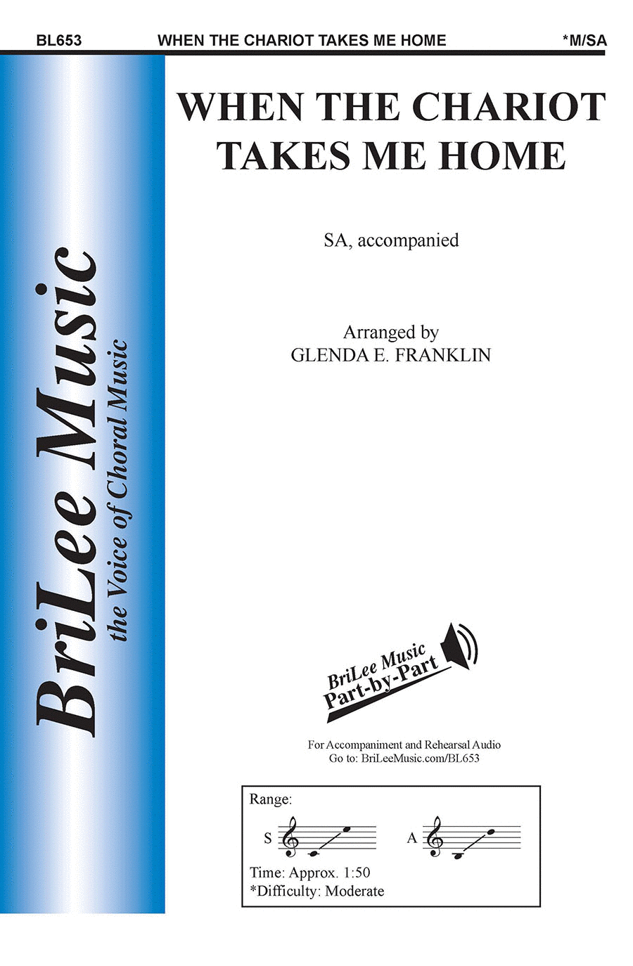 When The Chariot Takes Me Home Choir scores gallery preview page 1