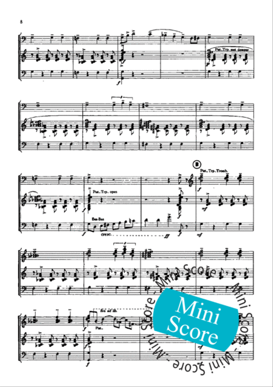 Kleine Suite voor Harmonieorkest Concert Band scores gallery preview page 11