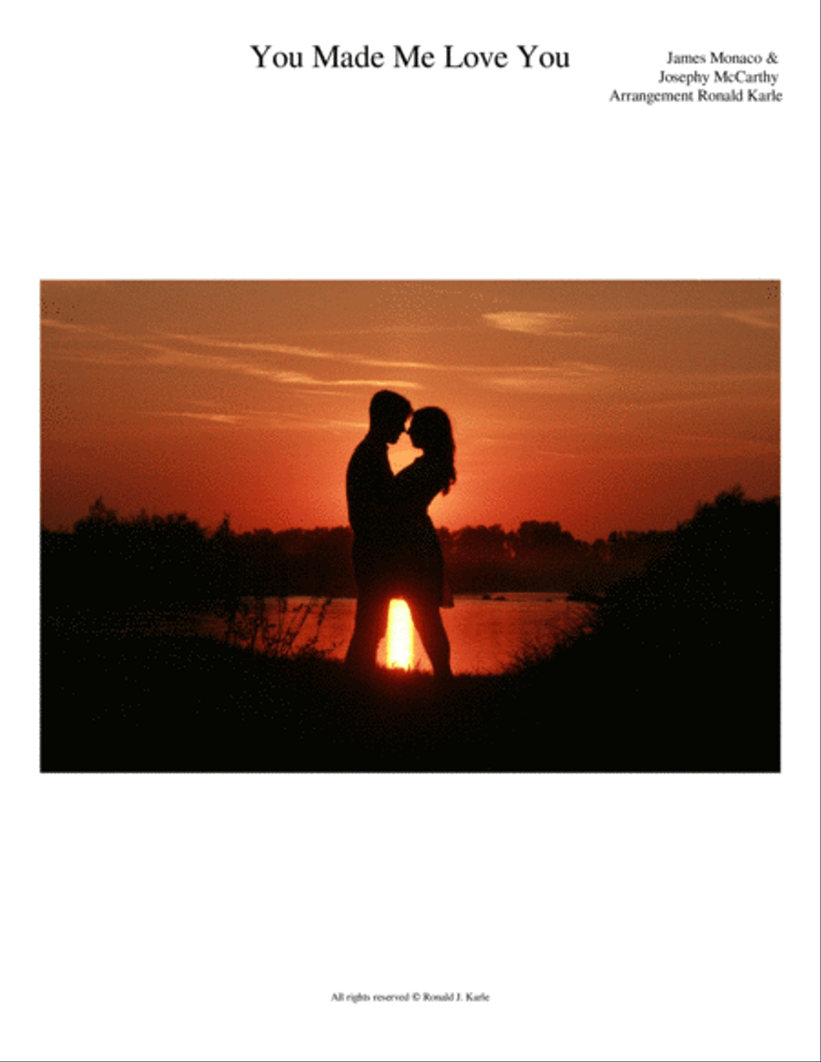 You Made Me Love You Acoustic Guitar scores gallery preview page 1