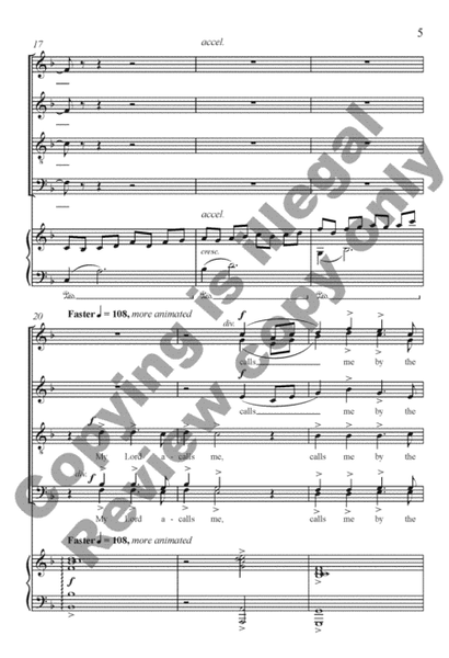 Steal Away from Gospel Songs (Piano/Choral Score) image number null