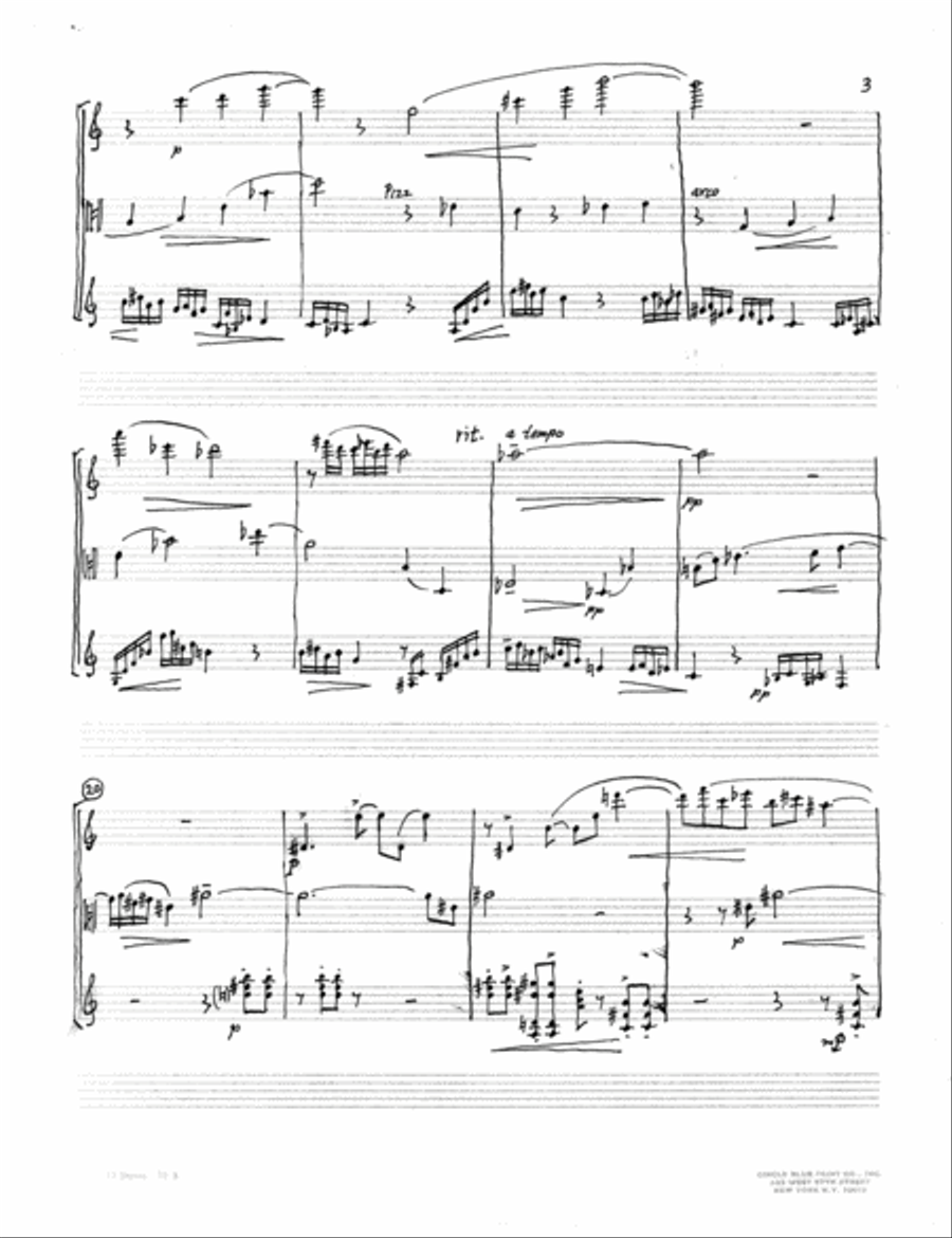 [Stearns] There is a river whose streams make glad the city of God Small Ensemble scores gallery preview page 5