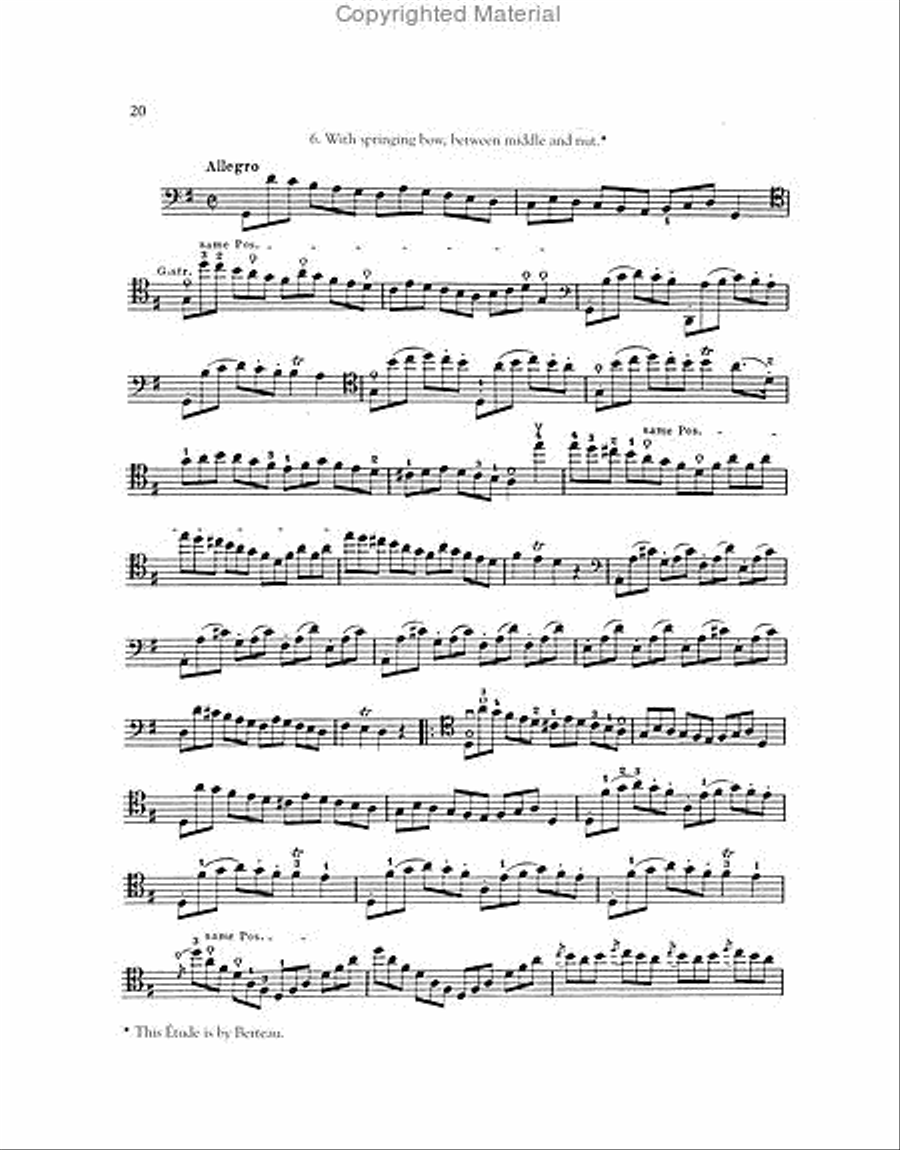 Duport – 21 Etudes for the Violoncello, Complete Books 1 & 2 Cello scores gallery preview page 4