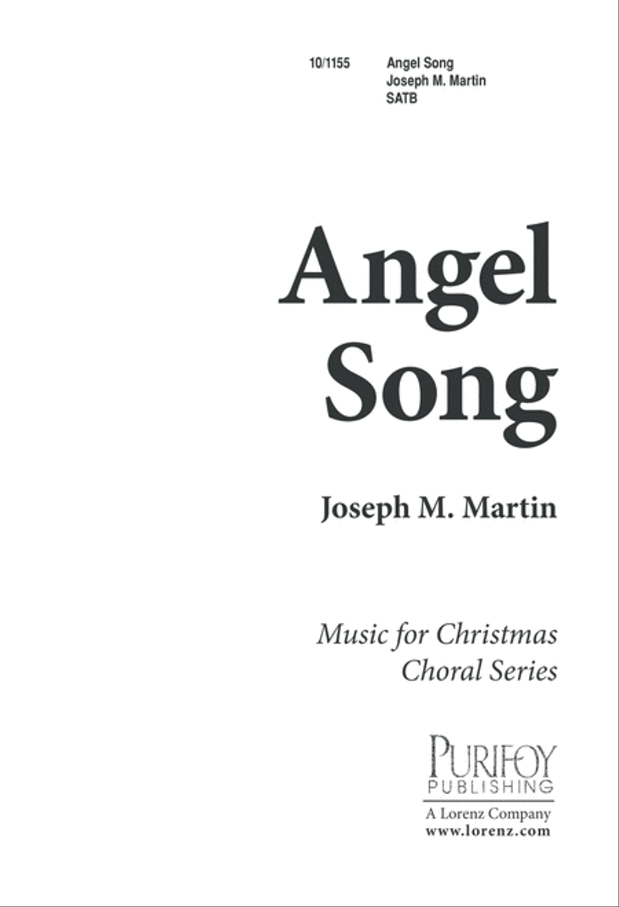 Angel Song 4-Part scores gallery preview page 1