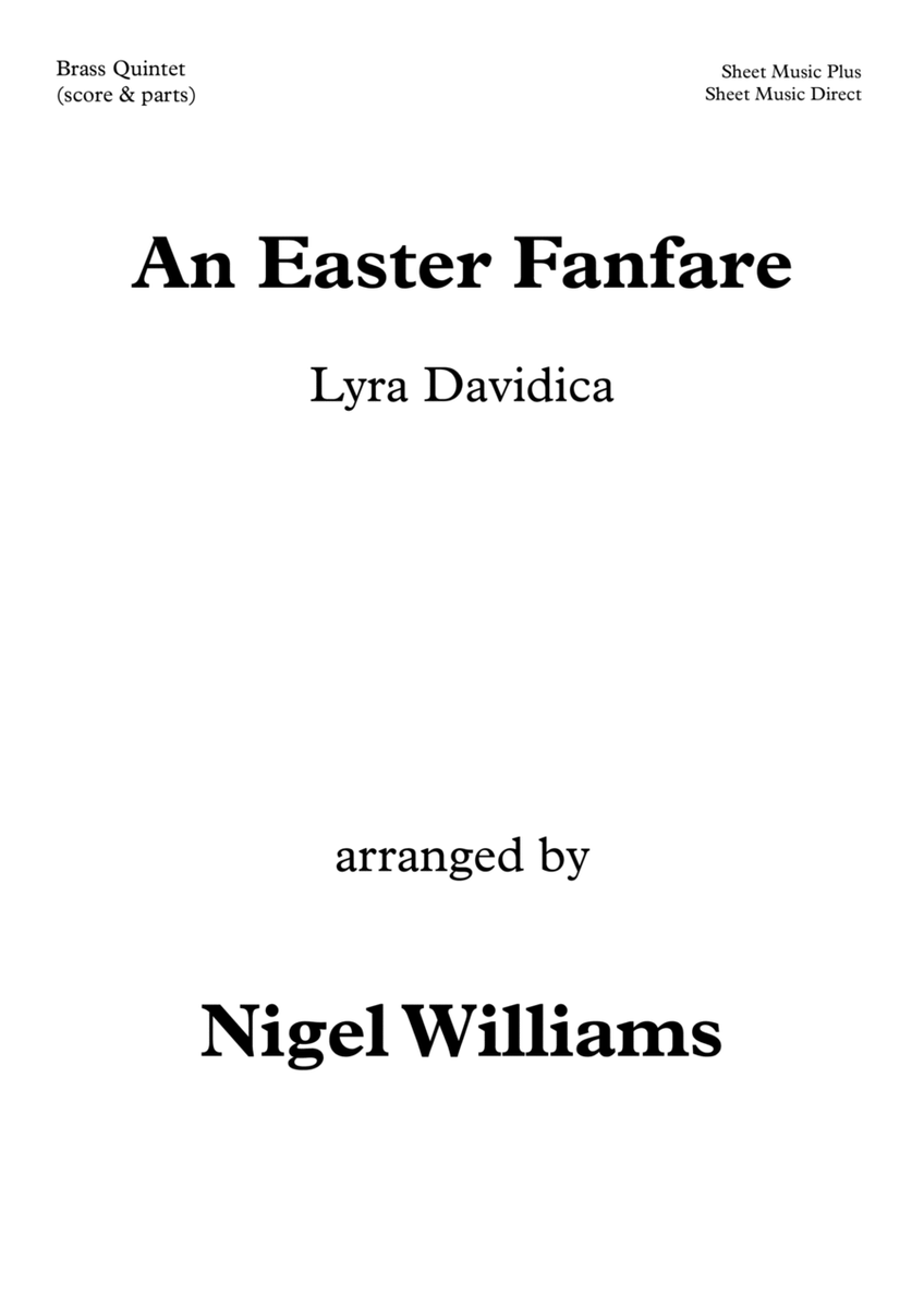 An Easter Fanfare, Lyra Davidica, for Brass Quintet image number null