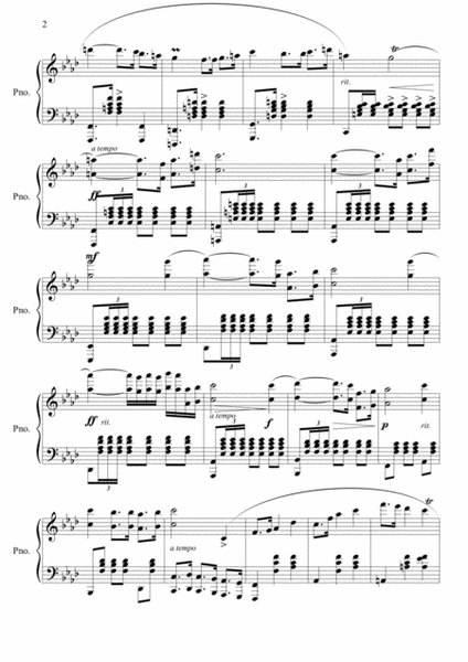 Quasi una Mazurka (version for piano solo)