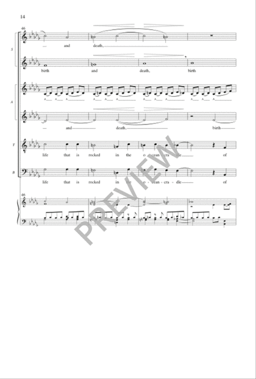 The Same Stream Divisi scores gallery preview page 15