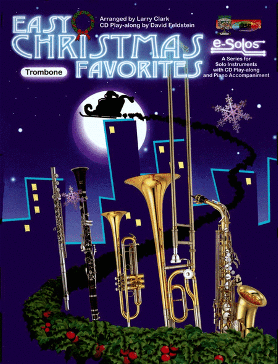 Easy Christmas Favorites Trombone Solo scores gallery preview page 1