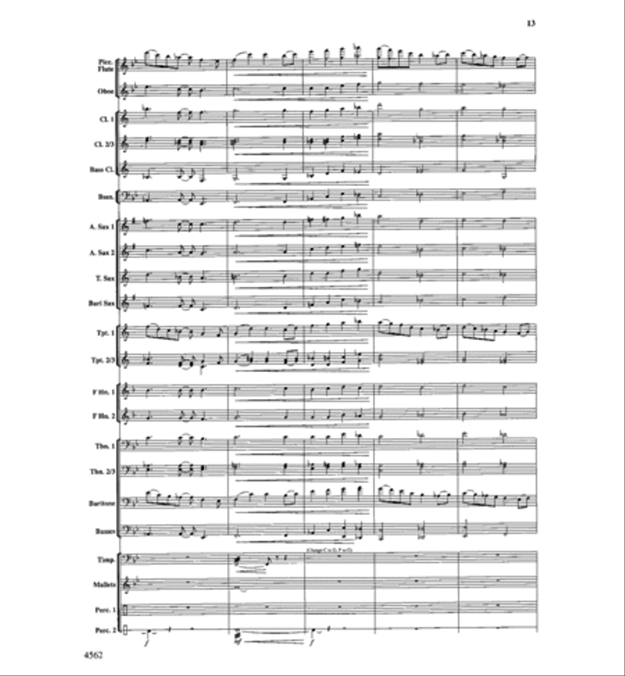 Antecedium Antecedium Concert Band scores gallery preview page 14