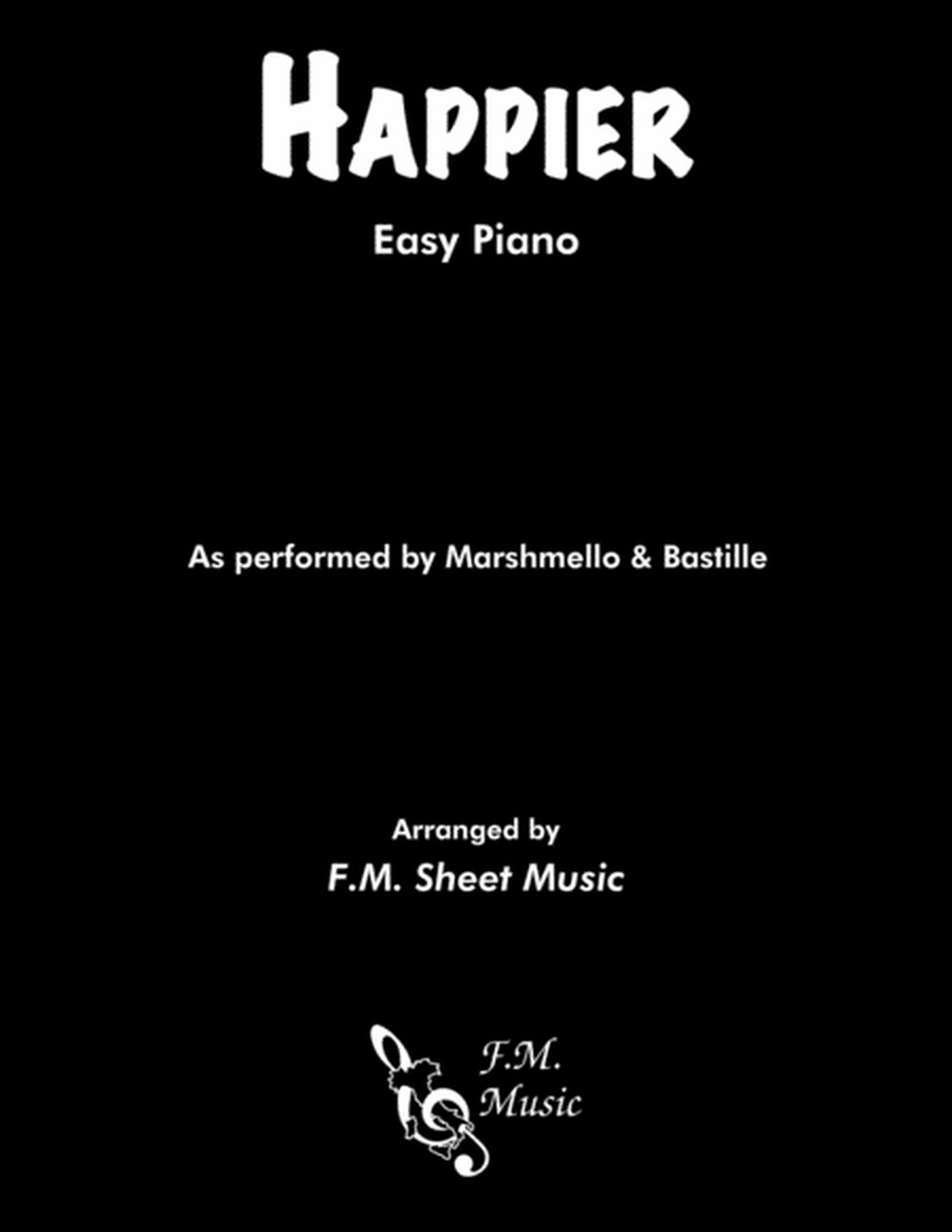 Happier (Easy Piano) image number null