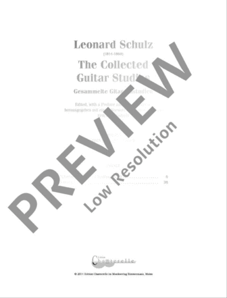 The Collected Guitar Studies Classical Guitar scores gallery preview page 2