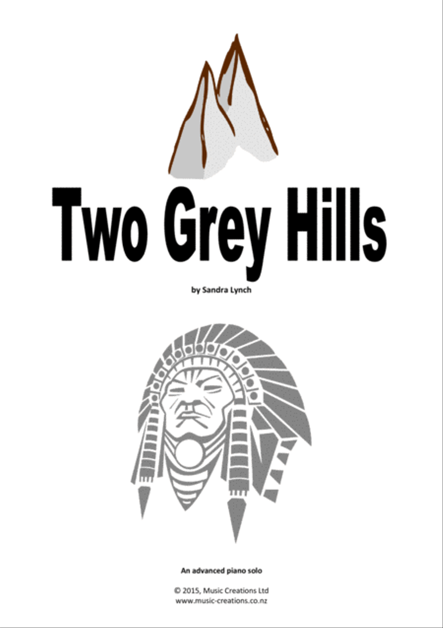 Two Grey Hills Piano Solo scores gallery preview page 1