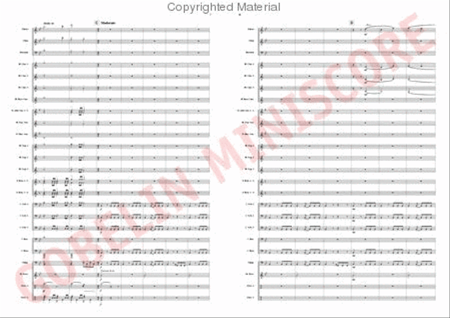 Land of Legends Concert Band scores gallery preview page 4